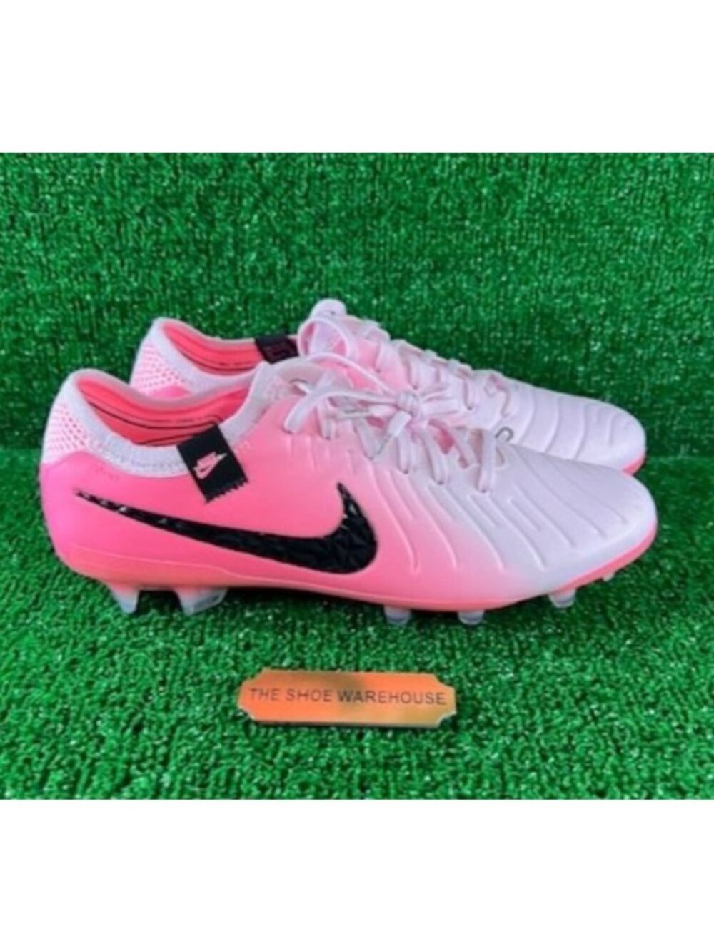 Nike Legend 10 Elite FG ACC Soccer Pink Foam Cleats FN7276-601 Men 5 / WMNS 6.5